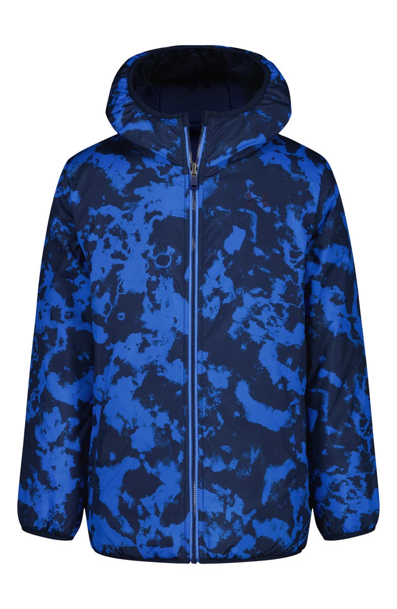 Under Armour Kids' Pronto Reversible Puffer Jacket, Alternate, color, Washed Navy