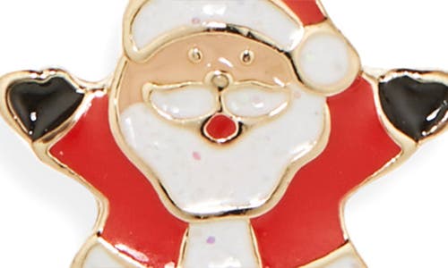 Leith 6-pack Assorted Holiday Stud Earrings In Brown