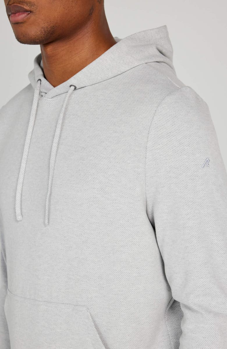 Redvanly Irving Flannelsport Hoodie, Alternate, color, Glacier Gray