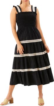 Karen Kane Tiered Midi Dress