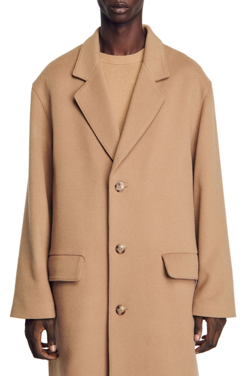 SANDRO Oversized coat, Main, color, 