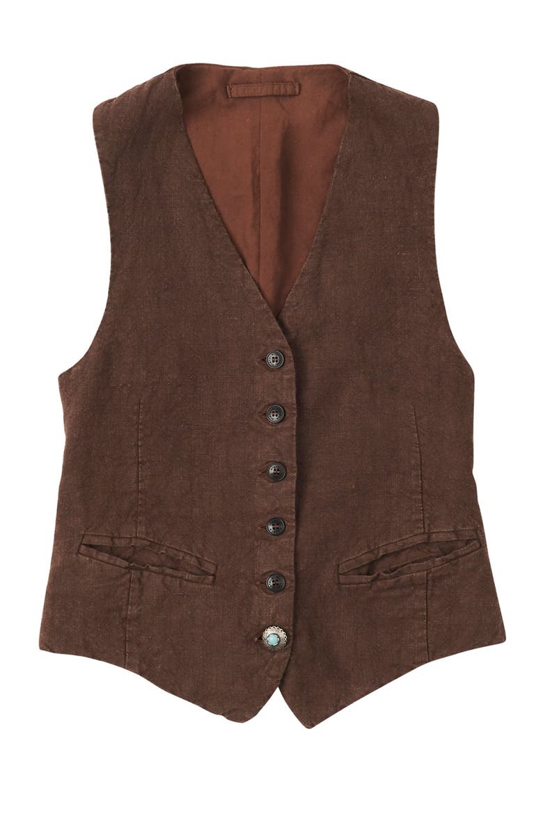 Debby Vest, Main, color, BROWN