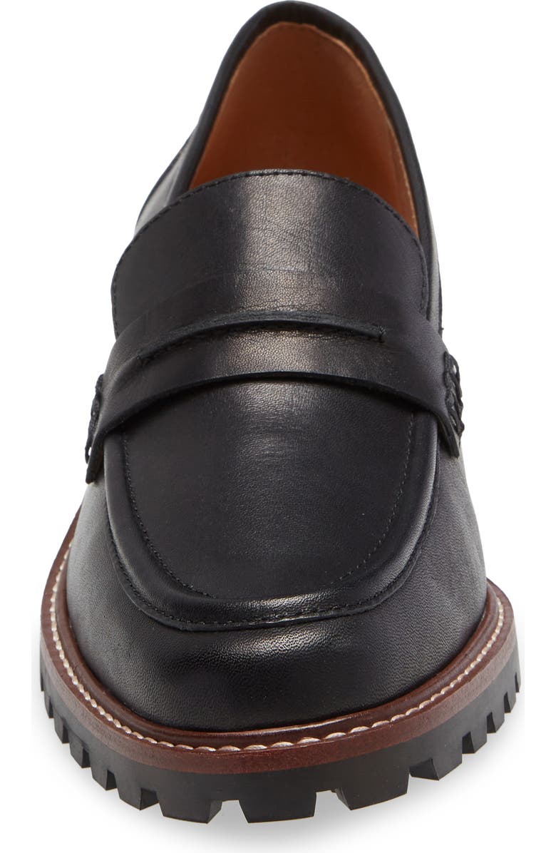 Madewell The Corinne Lug Sole Loafer, Alternate, color,