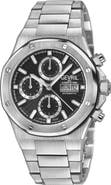GEVRIL Kingsgate Chronograph Bracelet Watch, 42mm