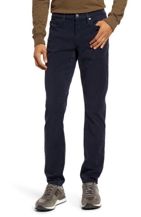 L
Homme Slim Fit Five-Pocket Twill Pants