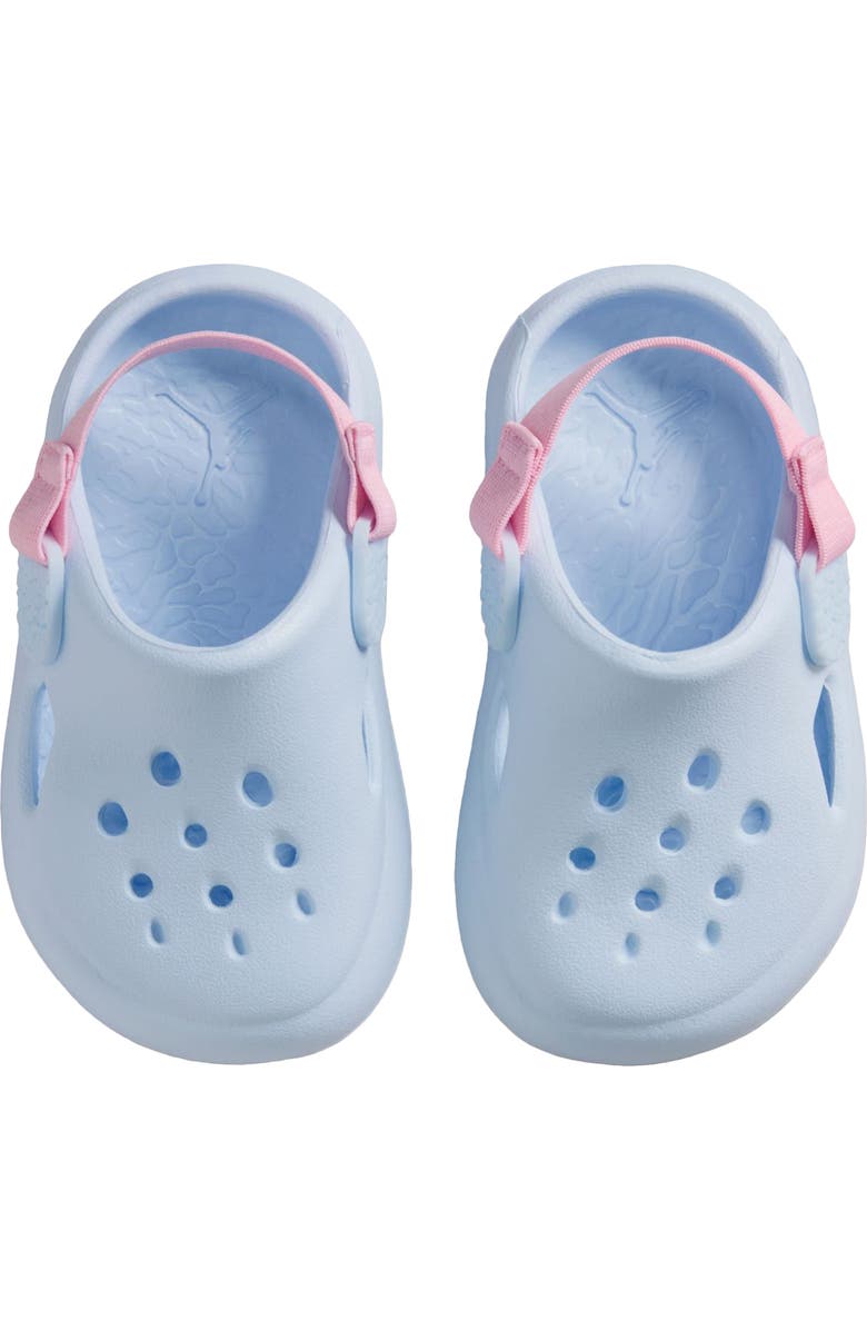 Jordan Kids' Hydrip Foam Clog, Alternate, color, Half Blue/ Green/ Soft Pink