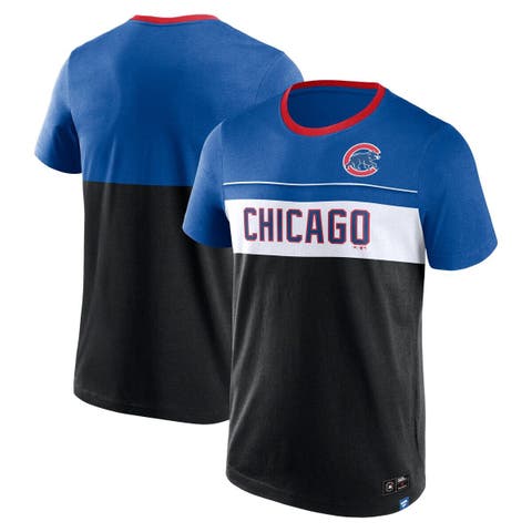 Men's Fanatics Branded Black Chicago Cubs Claim The Win T-Shirt