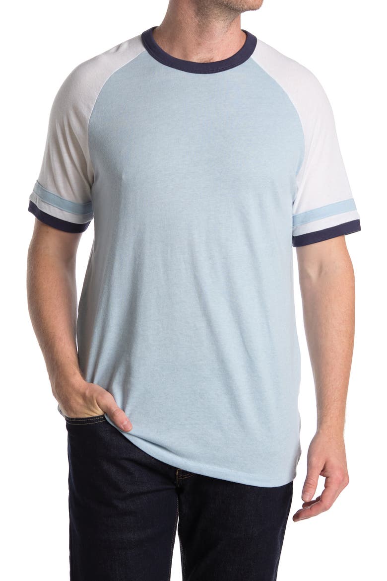 The Slapshot Tee, Main, color, BLUE SKY / WHITE / NAVY