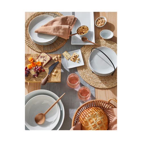 Tag Whiteware Porcelain Dinnerware Bowl Set Of 4 Dishwasher Safe In White