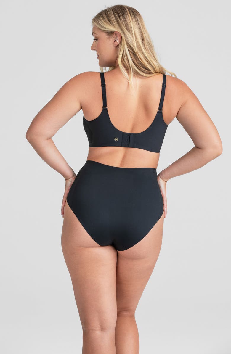 Honeylove CrossOver Wireless Bra, Alternate, color, Vamp