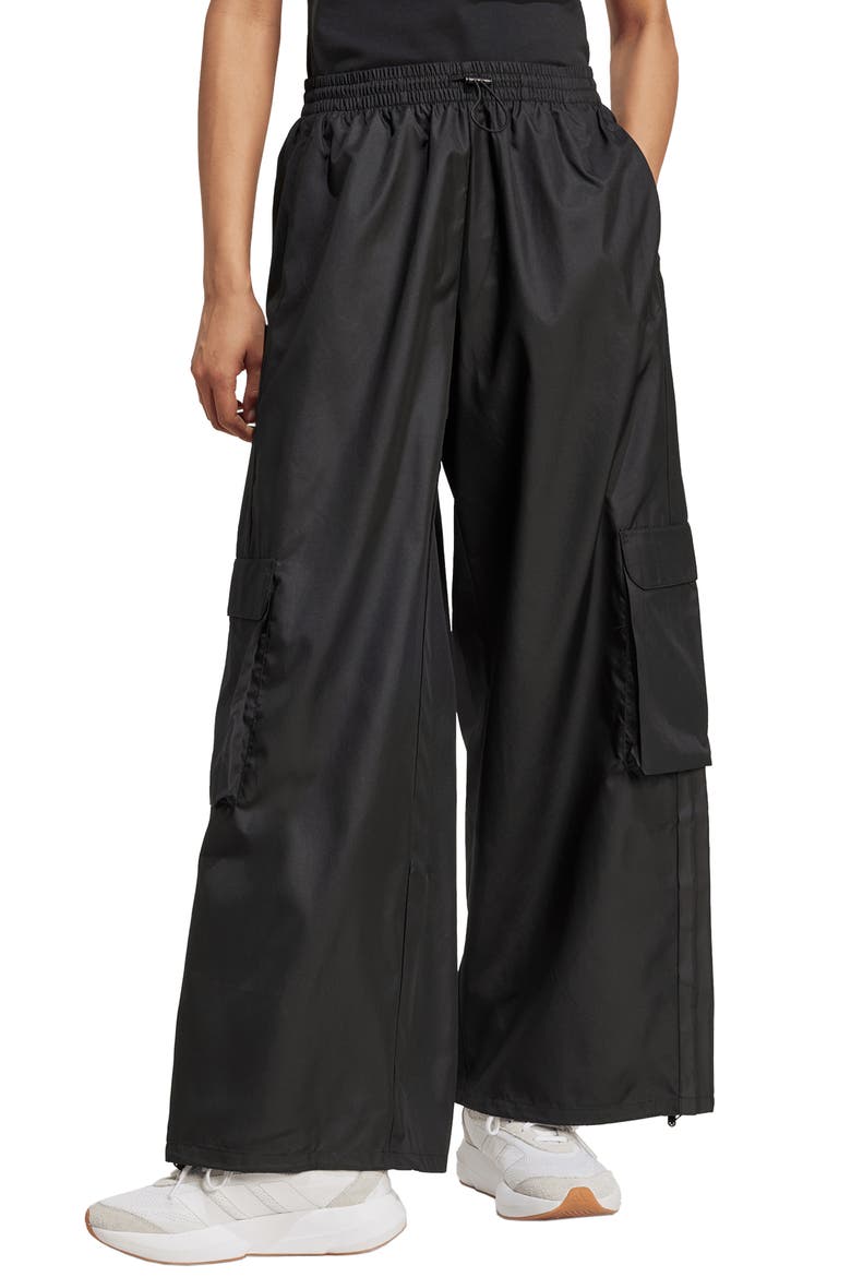 City Tech Utility Woven Cargo Pants, Main, color, BLACK
