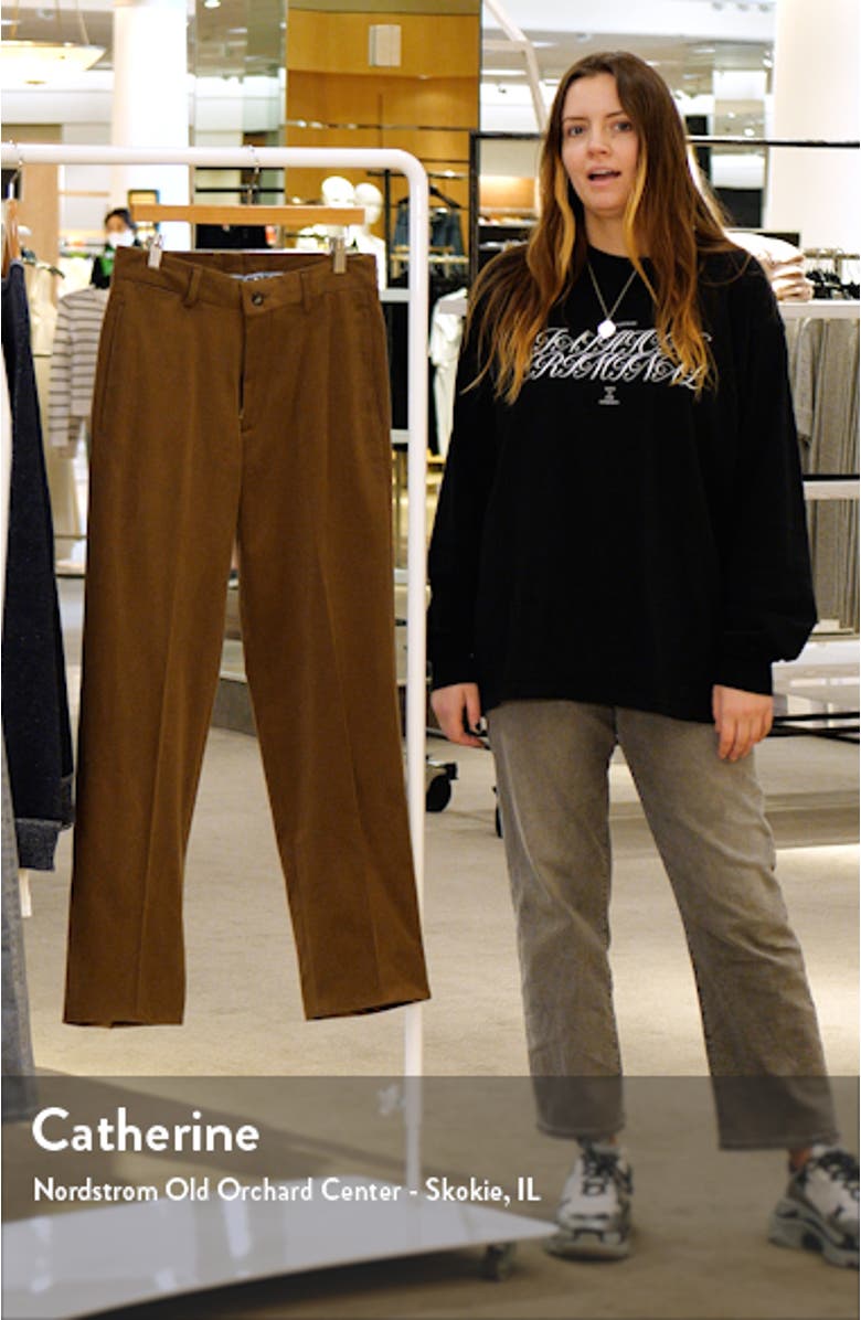 Charleston Khakis Flat Front Brushed Twill Pants, sales video thumbnail