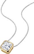 ARGENTO VIVO Luna Cubic Zirconia Pendant Necklace