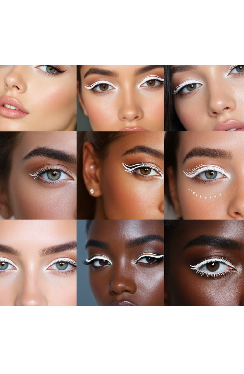 Ashunta Sheriff Beauty Precision Gel Liner Pen Purple Reign, Alternate, color, Blanco