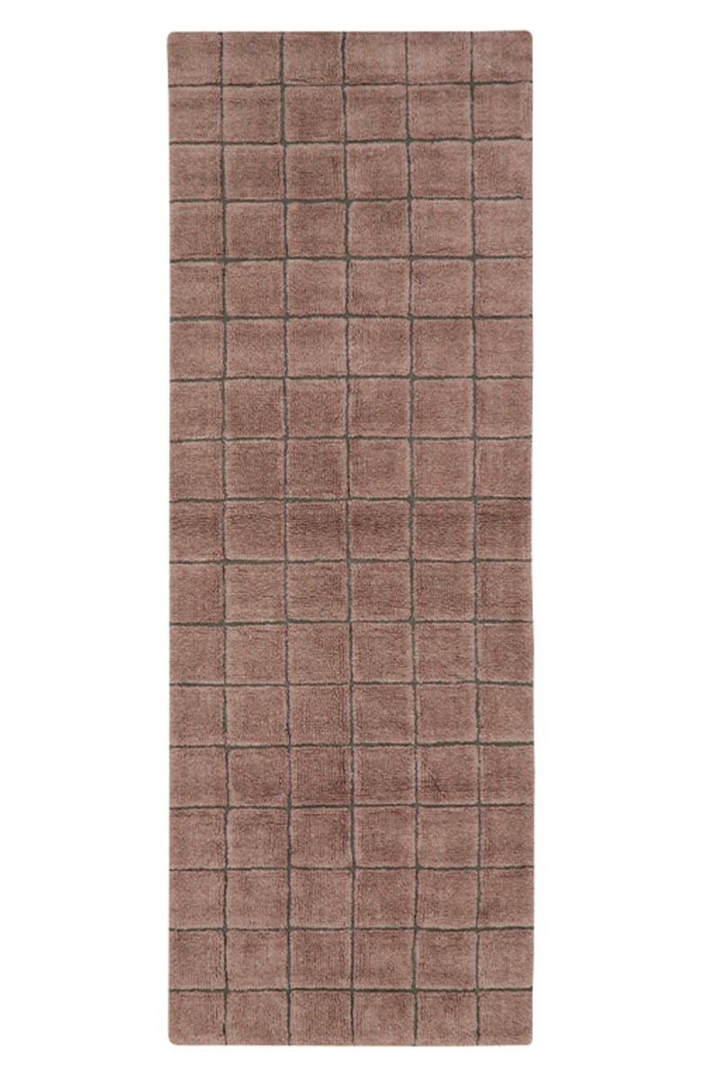 Lorena Canals Woolable Mosaic Washable Wool Rug, Main, color, Quartz