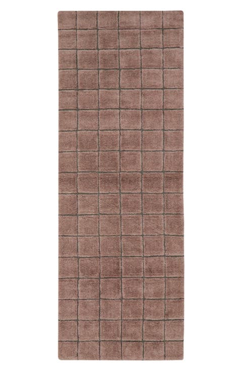 Woolable Mosaic Washable Wool Rug