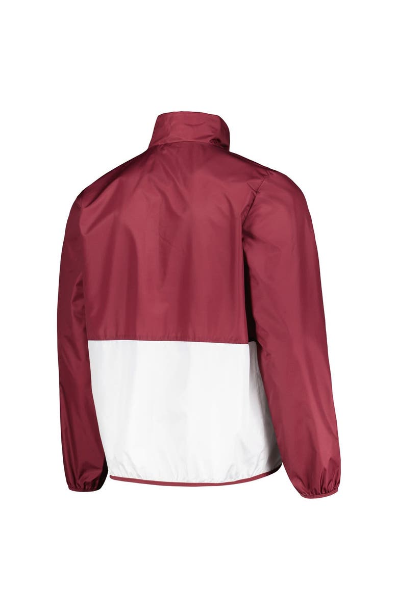 G-III SPORTS BY CARL BANKS Men's G-III Sports by Carl Banks Maroon Arizona State Sun Devils Cornerman Half-Zip Top, Alternate, color, Maroon