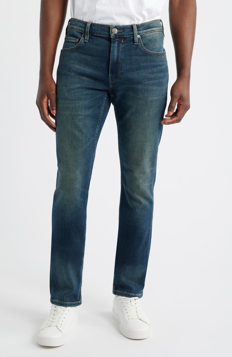 PAIGE Lennox Transcend Slim Fit Jeans, Main, color, Ortega