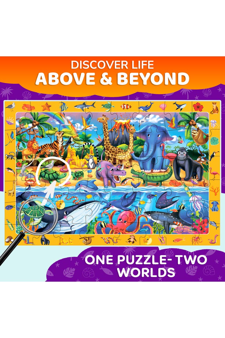 Giant Floor Puzzle Set - 48 Piece Kids Jigsaw Puzzles, Alternate, color, Africa Search