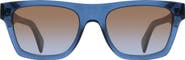 Paul Smith Morrel 54mm Gradient Rectangular Sunglasses