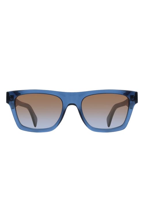 Paul Smith Morrel 54mm Gradient Rectangular Sunglasses