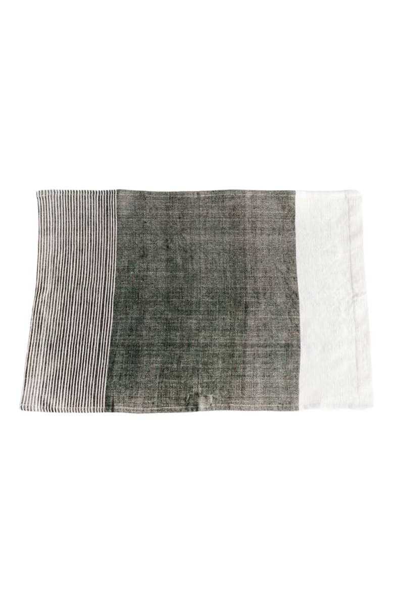 Creative Women Chesapeake Cotton Tea Towel - Set of 2, Main, color, Gray