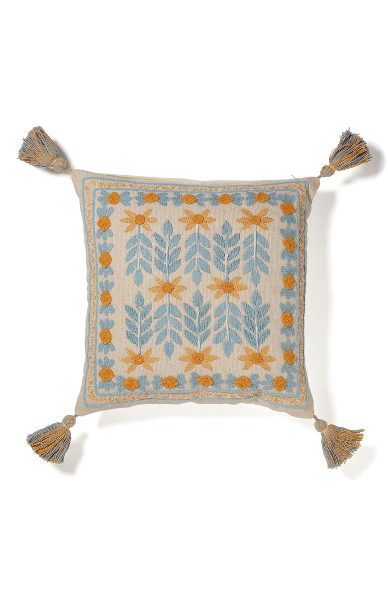 ROSELLI TRADING COMPANY Stockholm Night's Throw Pillow, Main, color, Blue Multi