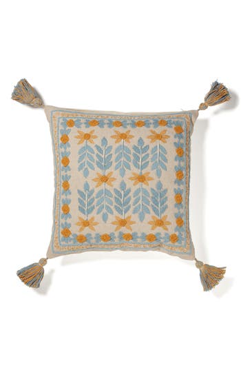 Roselli Trading Company Stockholm Night's Throw Pillow In Blue Multi