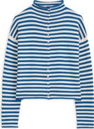 Alex Mill Taylor Stripe Cotton & Cashmere Cardigan
