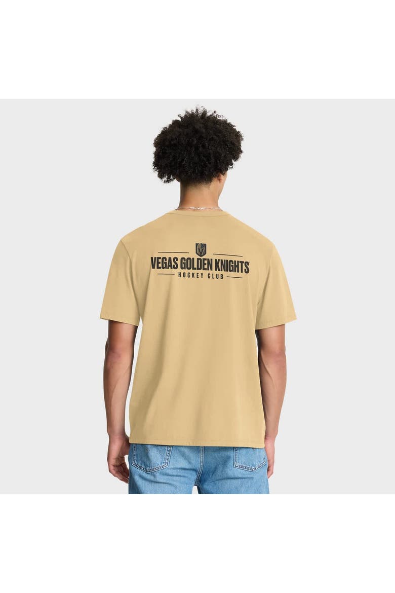 Men's Fanatics Gold Vegas Golden Knights Crash The Net Legacy T-Shirt, Alternate, color, Gold