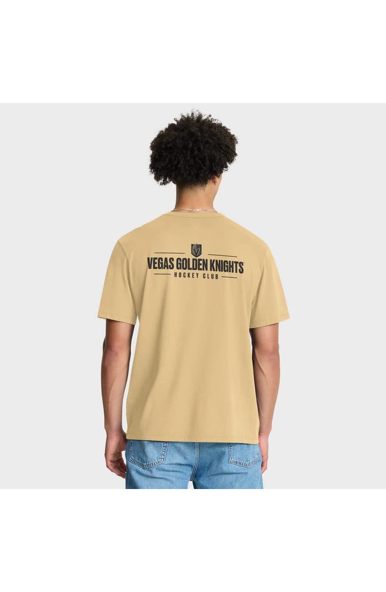 FANATICS Men's Fanatics Gold Vegas Golden Knights Crash The Net Legacy T-Shirt, Alternate, color, Gold