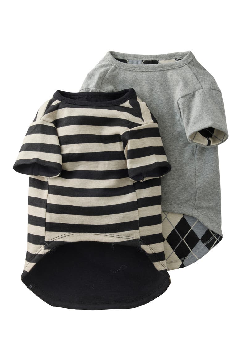 Rover Reversible Tee 2-Pack, Main, color, BLACK SAND