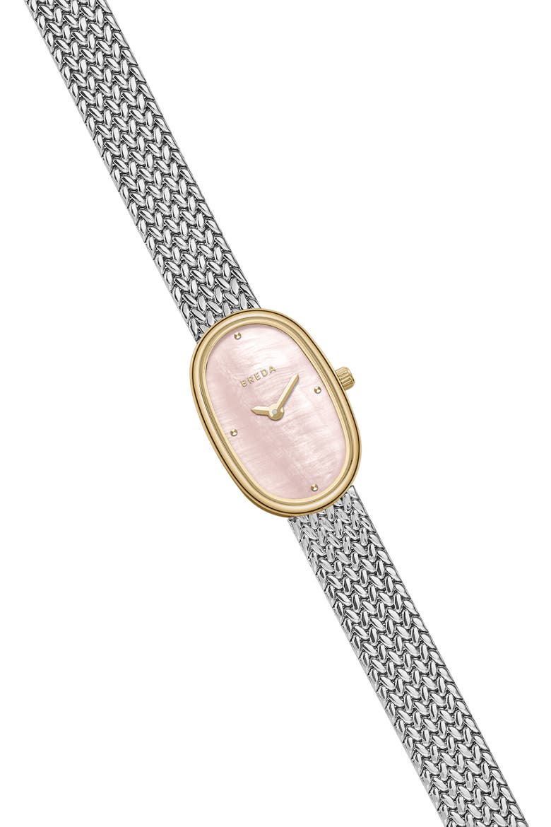 Jane Tethered Bracelet Watch, 18mm x 7mm, Alternate, color, PINK