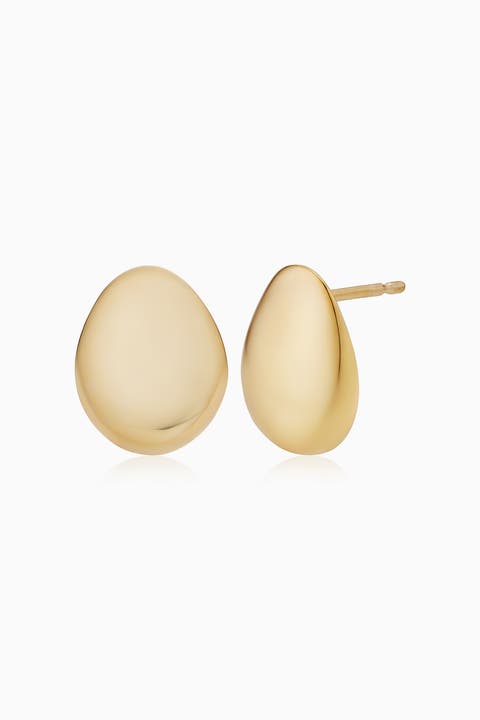 14K Yellow Gold Madison Avenue Studs