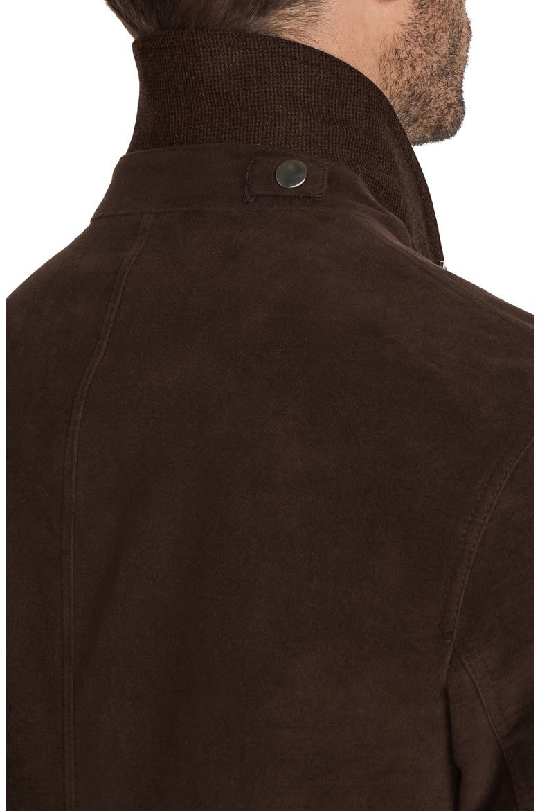 Stretch Cotton Safari Jacket, Alternate, color, BROWN