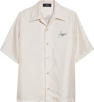 AMIRI Hotel Silk Bowling Shirt