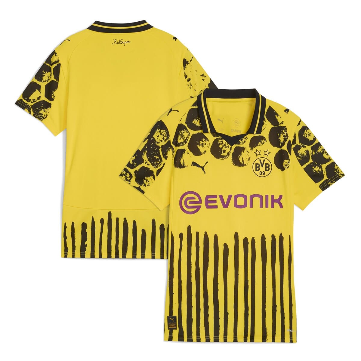 Puma X Kidsuper Yellow Borussia Dortmund 2025 Fifa Club World Cup Replica Jersey In Multi