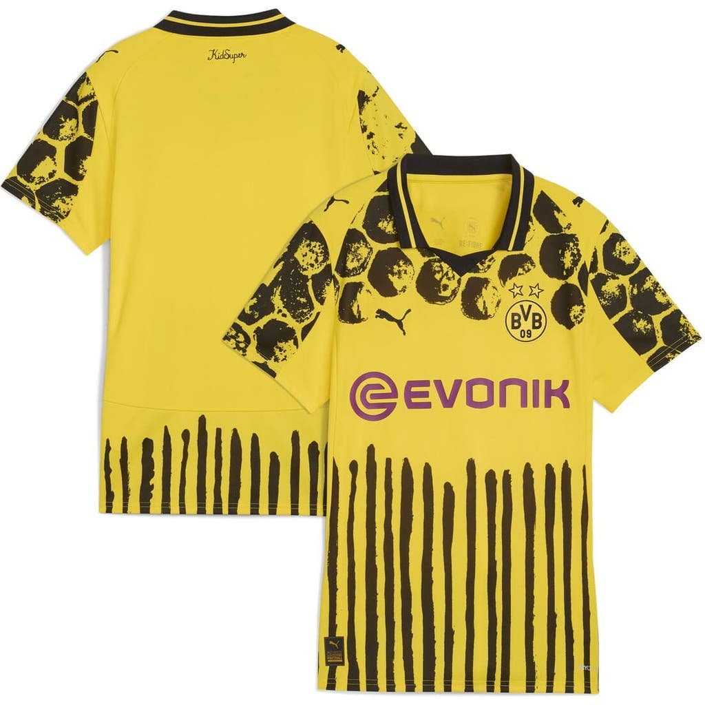 Puma X Kidsuper Yellow Borussia Dortmund 2025 Fifa Club World Cup Replica Jersey In Multi
