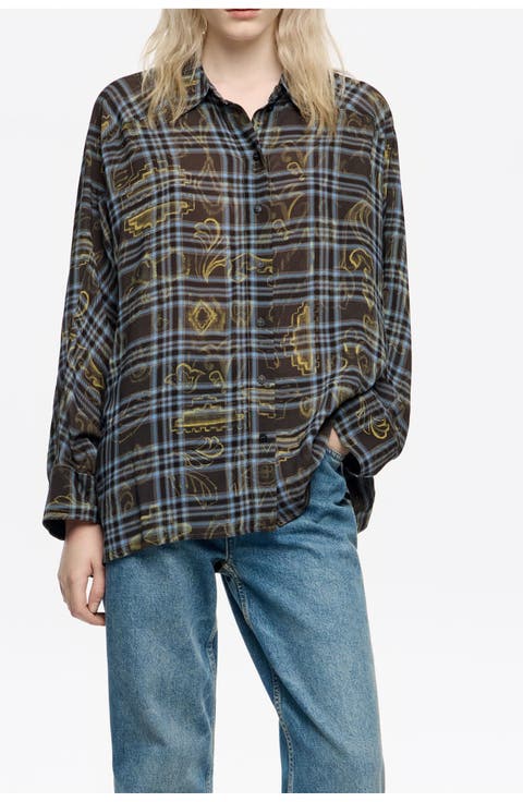 Oversize Stitching Shirt