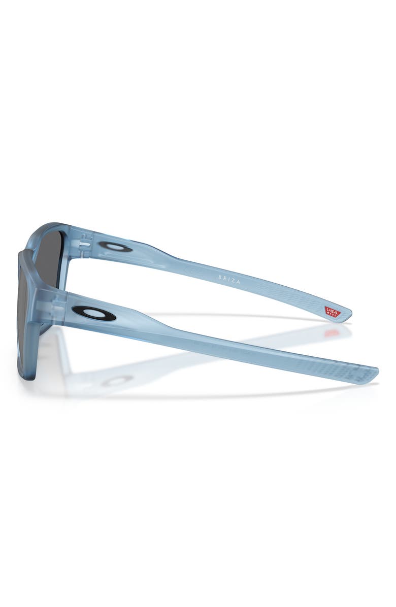 Oakley Briza 58mm Prizm<sup>™</sup> Square Sunglasses, Alternate, color, Matte Stonewash Prizm Iridium
