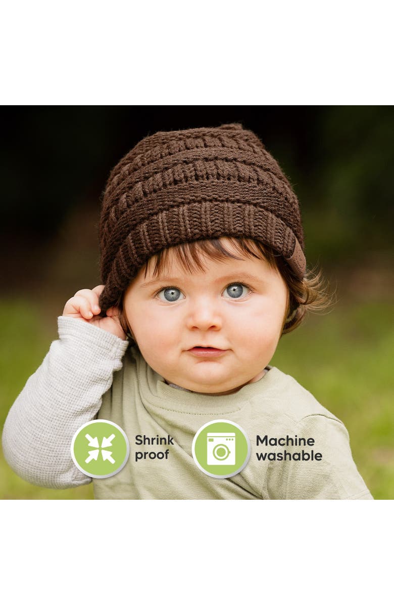 KeaBabies 3-Pack Warmzy Baby Beanies, Alternate, color, Mars