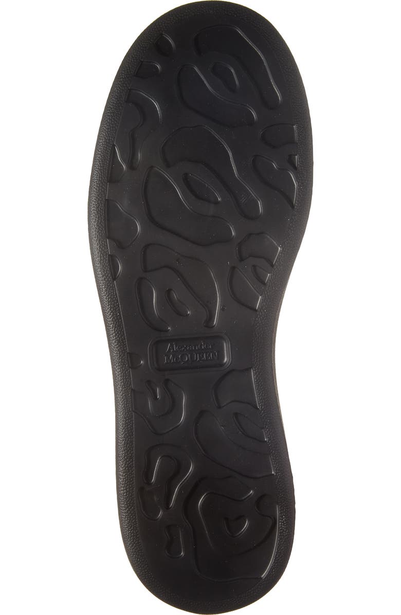 McQueen Fold Print Oversized Leather Sneaker, Alternate, color,