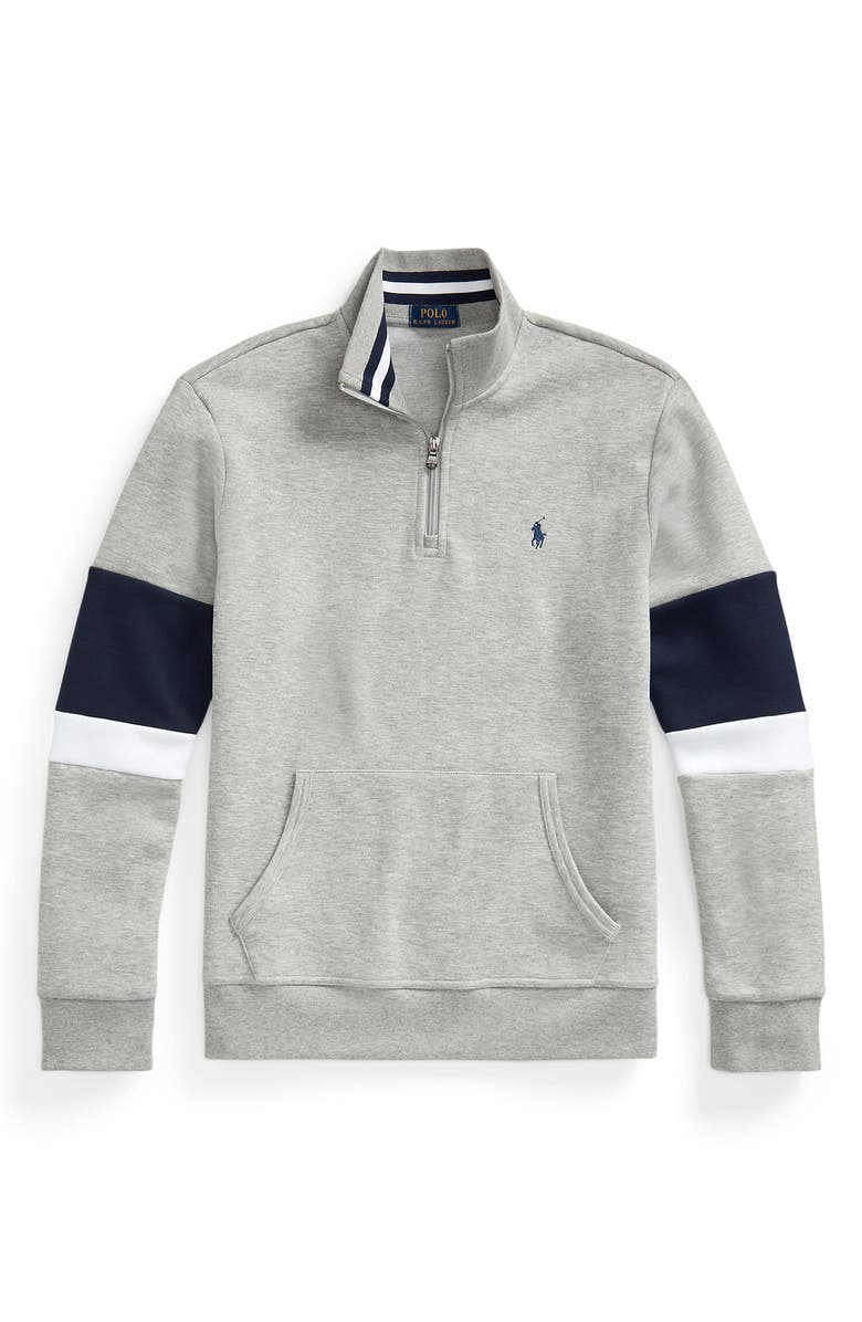 Polo Ralph Lauren Quarter Zip Sweatshirt, Alternate, color,