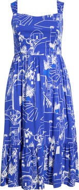 SUGARLIPS Mims Town Sunnyvale Midi Dress