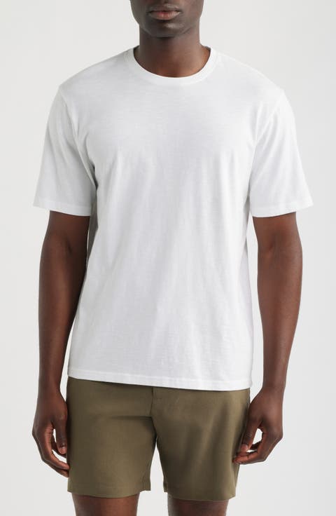 Slub Cotton Crewneck T-Shirt (Regular & Big)