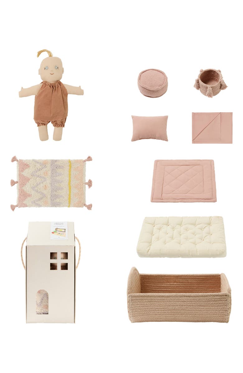 Lorena Canals Mini Lorena Ammi Doll Playset, Alternate, color, Multicolor
