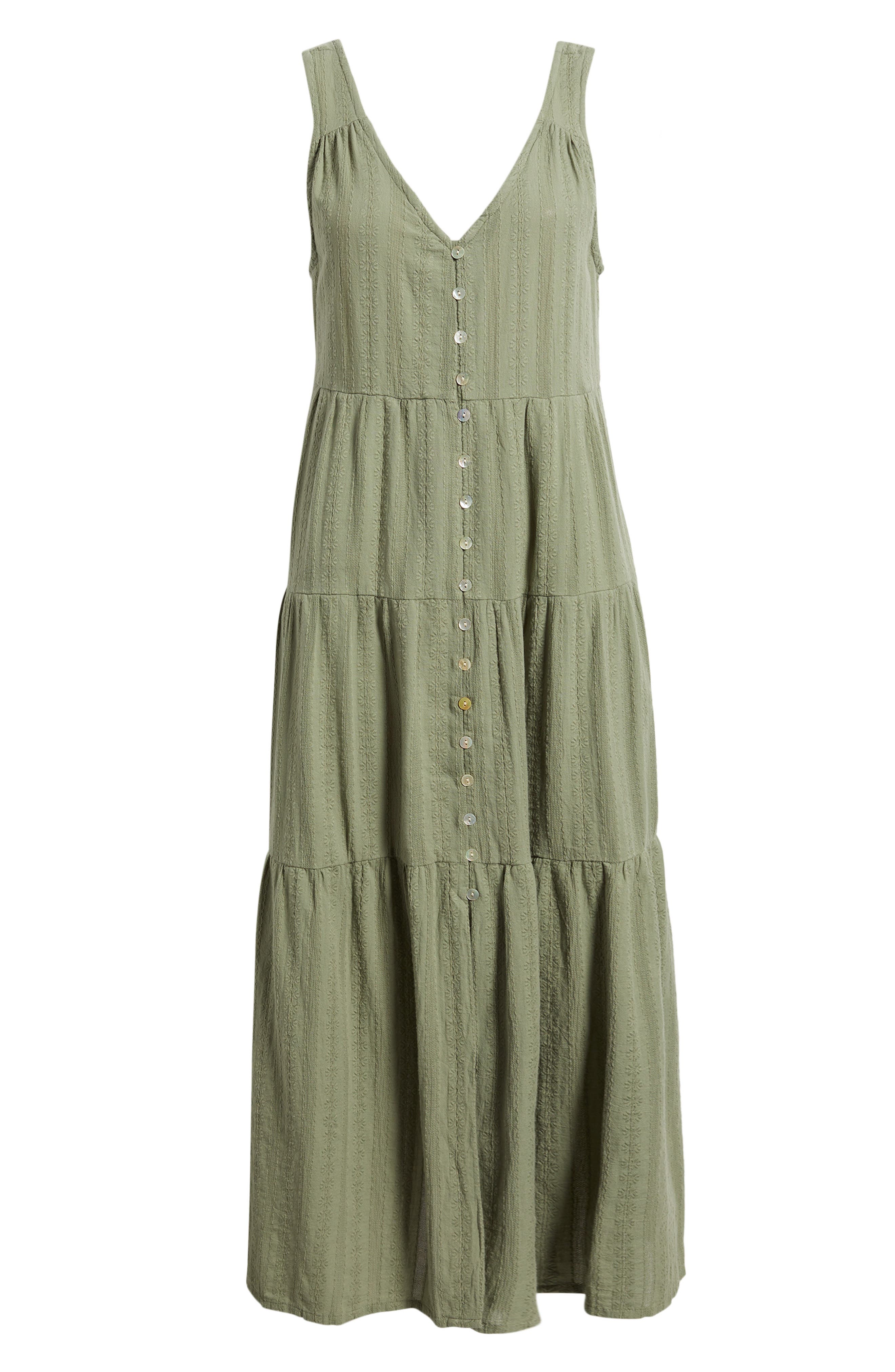 corinne midi dress Corinne Button Dress in Sage XS