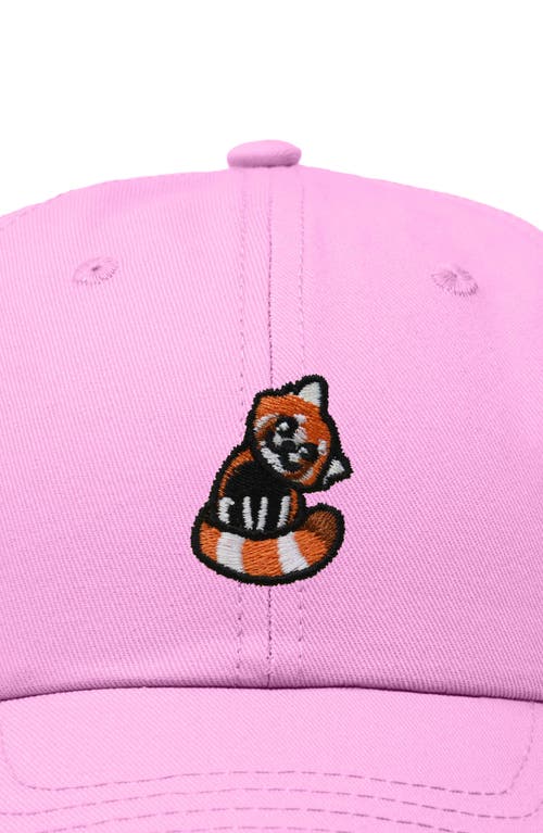 DALIX DALIX RED PANDA EMBROIDERED DAD HAT