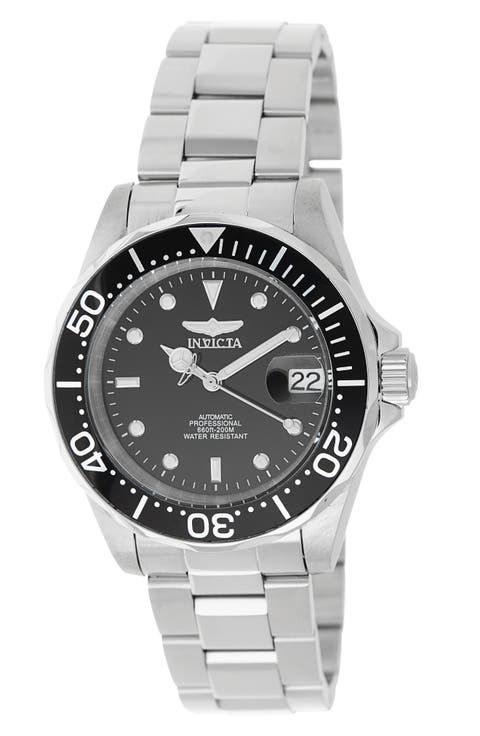 Pro Diver Automatic Bracelet Watch, 40mm x 14mm