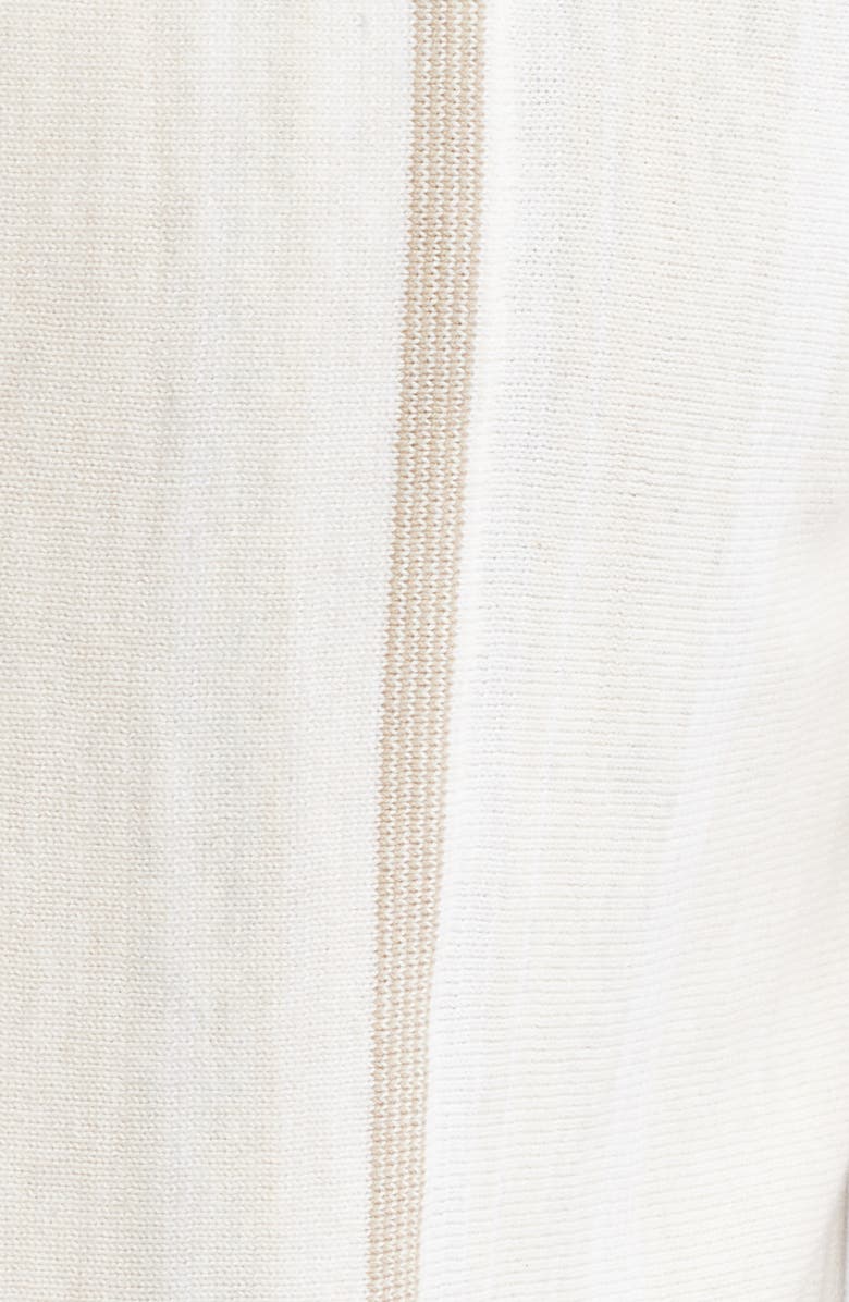 Rails Silas Stripe Camp Shirt, Alternate, color, Latte Multi